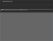 Tablet Screenshot of pixatools.com